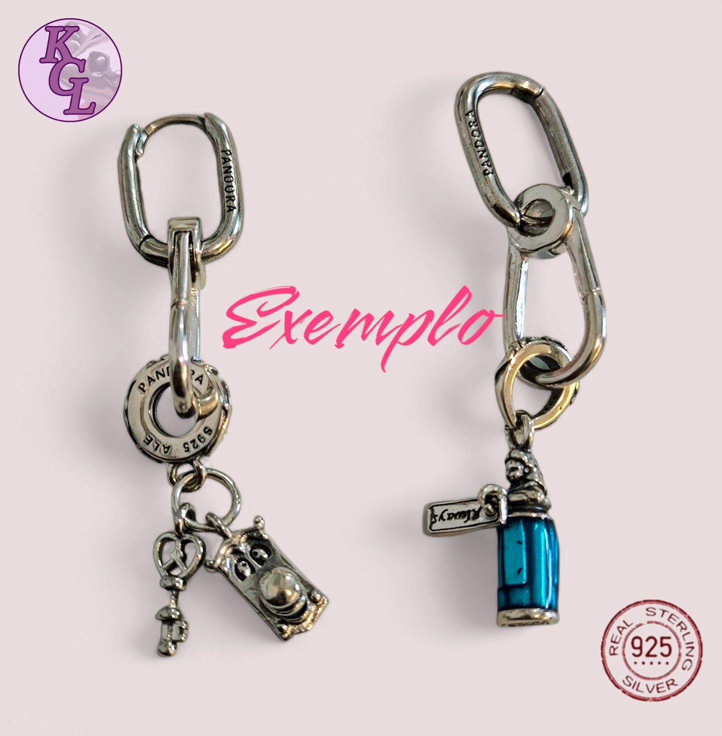 Brincos Clip Pandora